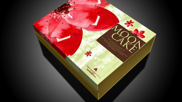 加州花園酒店月餅包裝設計