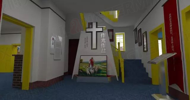 基督教陳列館設計和裝修正在進行中