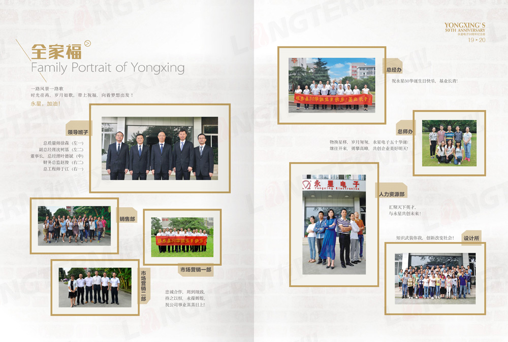 四川永星電子50周年紀(jì)念畫冊(cè)設(shè)計(jì)