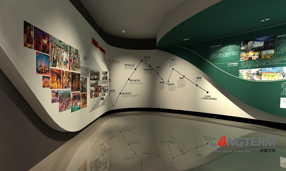 四川遂寧第八屆國(guó)際侏羅紀(jì)大會(huì)回顧展廳設(shè)計(jì)和裝修